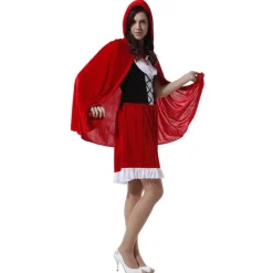 MIESEPETER Disfraces^Caperucita Roja Mujer Disfraz ®