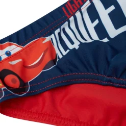 Sun City Natación|Héroes De La Infancia^Cars – Lightning McQueen Disney Bebé / Niño Bañador ET0022-rojo
