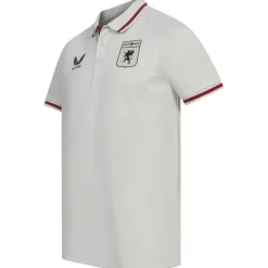 CASTORE Tienda Para Aficionados^CFC Genua Hombre Polo TM3312-TORMENTA GRIS