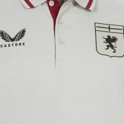 CASTORE Tienda Para Aficionados^CFC Genua Hombre Polo TM3312-TORMENTA GRIS