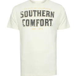 Hombre Lizenz Camisetas^COMODIDAD SUREÑA Soco Logo Hombre Camiseta POMTS224NAL