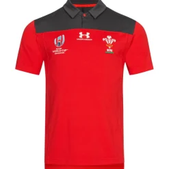 Under Armour Rugby^Copa del Mundo de la Unión de Gales Hombre Camiseta de rugby 1341608-600