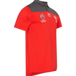 Under Armour Rugby^Copa del Mundo de la Unión de Gales Hombre Camiseta de rugby 1341608-600