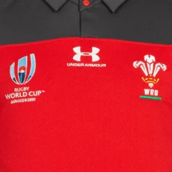 Under Armour Rugby^Copa del Mundo de la Unión de Gales Hombre Camiseta de rugby 1341608-600