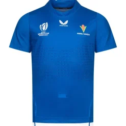 CASTORE Rugby^Copa Mundial de Rugby de Samoa Hombre Camiseta de primera equipación TM2976-AZUL REAL