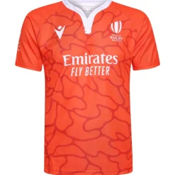 macron Rugby^Copa Mundial de Rugby Hombre Camiseta de árbitro 58552172