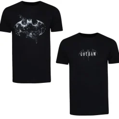 Hombre Lizenz Multipacks|Camisetas^DC COMICS Batman Duo Pack Hombre Camiseta Pack de 2 CDMPK077MUL
