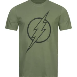 Lizenz Héroes De La Infancia^DC COMICS Flash Hombre Camiseta GBMTS143MIL