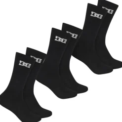 Mujer DC Shoes Multipacks|Calcetines^Sport Crew Unisex Calcetines 3 pares DC-02 CREW negro