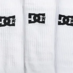 Mujer DC Shoes Multipacks|Calcetines^Sport Crew Unisex Calcetines 3 pares blanco DC-01 CREW