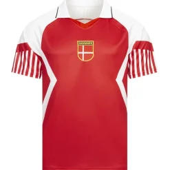 JELEX Equipaciones|Tienda Para Aficionados^Dinamarca "Retro History" Hombre Camiseta