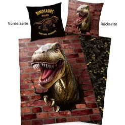 Lizenz Héroes De La Infancia|Otros Accesorios^Dino 3D Sábanas Conjunto 140 x 200 cm + 70 x 90 cm 4459270077