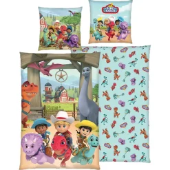 Lizenz Héroes De La Infancia|Otros Accesorios^Dino Ranch Sábanas Conjunto 135 x 200 cm + 80 x 80 cm 4434601050