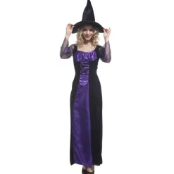 MIESEPETER Disfraces^Disfraz de bruja Mujer 