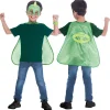 amscan Héroes De La Infancia|Disfraces^Disfraz de Héroes de pijamas de PJ Masks Gekko Niño 9903737