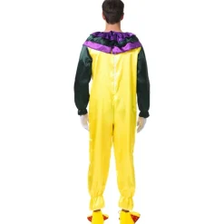 MIESEPETER Disfraces^Disfraz de payaso de terror Mono Hombre 