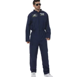 MIESEPETER Disfraces^Disfraz de piloto de avión de combate "Air Force" ® azul marino