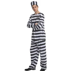 MIESEPETER Disfraces^Disfraz de recluso de prisión 