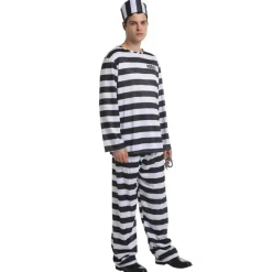 MIESEPETER Disfraces^Disfraz de recluso de prisión 