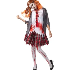 MIESEPETER Disfraces^Disfraz de zombi Mujer "Deadwalker" ®