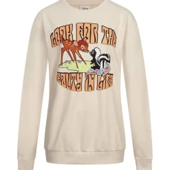 Mujer Lizenz Sudadera^Disney Bambi Beauty in life Mujer Sudadera FCLCS048STN