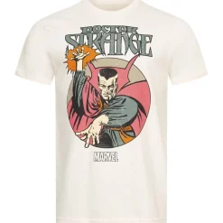 Hombre Lizenz Héroes De La Infancia|Camisetas^Dr. Strange Marvel Hombre Camiseta MAMTS001NAT