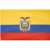MUWO Otros Accesorios|Tienda Para Aficionados^Ecuador Bandera "Nations Together" 90 x 150 cm