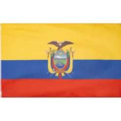 MUWO Otros Accesorios|Tienda Para Aficionados^Ecuador Bandera "Nations Together" 90 x 150 cm