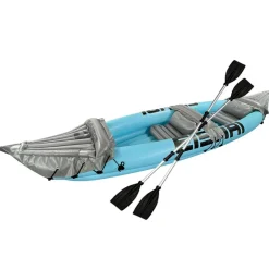 EISHAI Natación^Flow Kayak inflable para 2 personas con remos y bomba