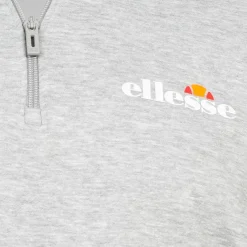 Hombre ellesse Sudaderas Y Jerséis^Benevento Hombre 1/4-Cremallera Sudadera SOP23856-Gris