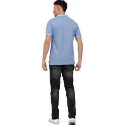 Hombre ellesse Camisas Y Polos^Dioran Twin Tipped Hombre Polo SBS22445-AZUL CLARO