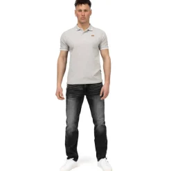 Hombre ellesse Camisas Y Polos^Dioran Twin Tipped Hombre Polo SBS22445-GRIS-JASPEADO