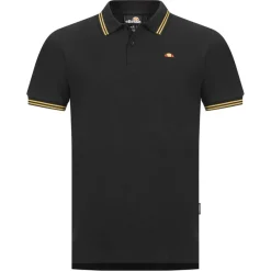 Hombre ellesse Camisas Y Polos^Dioran Twin Tipped Hombre Polo SBS22445-NEGRO/ORO