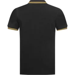 Hombre ellesse Camisas Y Polos^Dioran Twin Tipped Hombre Polo SBS22445-NEGRO/ORO