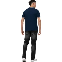 Hombre ellesse Camisas Y Polos^Dioran Twin Tipped Hombre Polo SBS22445-AZUL MARINO