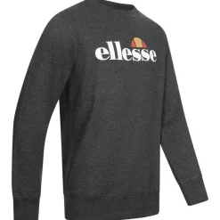 Hombre ellesse Sudaderas Y Jerséis^Kanya Crew Hombre Sudadera SOP24044-Gris oscuro