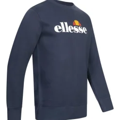 Hombre ellesse Sudaderas Y Jerséis^Kanya Crew Hombre Sudadera SOP24044-Marino