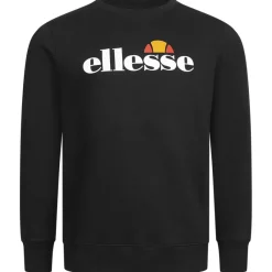 Hombre ellesse Sudaderas Y Jerséis^Kanya Crew Hombre Sudadera SOP24044-Negro