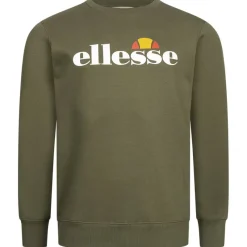 Hombre ellesse Sudaderas Y Jerséis^Kanya Crew Hombre Sudadera SOP24044-Caqui
