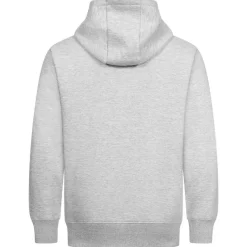 Hombre ellesse Chaquetas^Klemerio Full Zip Hombre Sudadera con cremallera y capucha SOP23857-Gris claro jaspeado