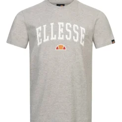 Hombre ellesse Camisetas^Maddex Hombre Camiseta SBS23231-Gris jaspeado
