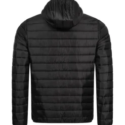 Hombre ellesse Chaquetas^Mazzarino Hombre Chaquetón SOP23829-Negro