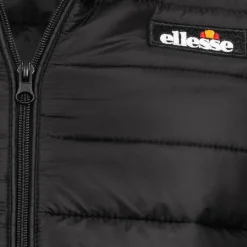 Hombre ellesse Chaquetas^Mazzarino Hombre Chaquetón SOP23829-Negro