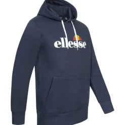 Hombre ellesse Sudaderas Y Jerséis^Monesiglio Hoody Hombre Sudadera con capucha SOP23865-Marino