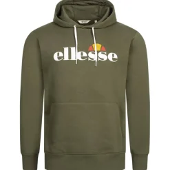 Hombre ellesse Sudaderas Y Jerséis^Monesiglio Hoody Hombre Sudadera con capucha SOP23865-Caqui