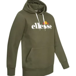 Hombre ellesse Sudaderas Y Jerséis^Monesiglio Hoody Hombre Sudadera con capucha SOP23865-Caqui