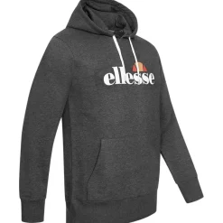 Hombre ellesse Sudaderas Y Jerséis^Monesiglio Hoody Hombre Sudadera con capucha SOP23865-Gris oscuro