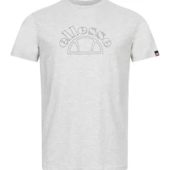 Hombre ellesse Camisetas^Opizzi Hombre Camiseta SBS08536-Gris jaspeado