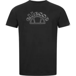 Hombre ellesse Camisetas^Opizzi Hombre Camiseta SBS08536-Negro