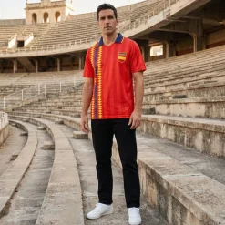 JELEX Equipaciones|Tienda Para Aficionados^España "Retro History" Hombre Camiseta
